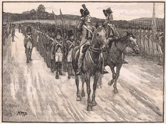 Kapitulation von Lord Cornwallis, Yorktown 1781